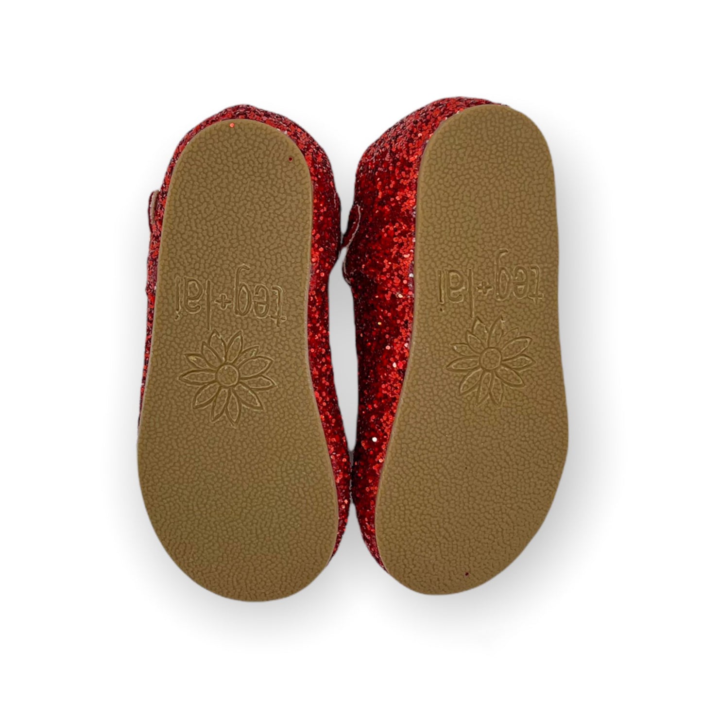 Mary Jane Shimmering Red