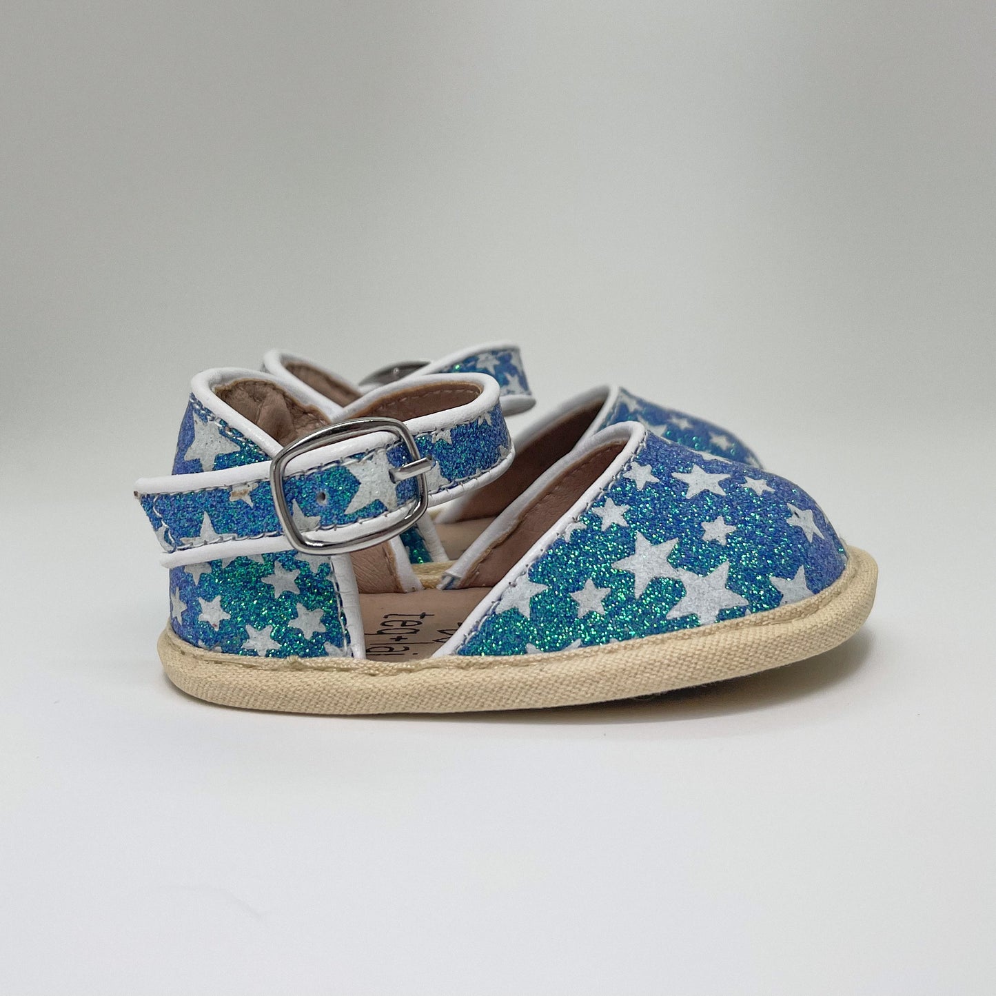 The Mallory Sandal Star Spangled Blue