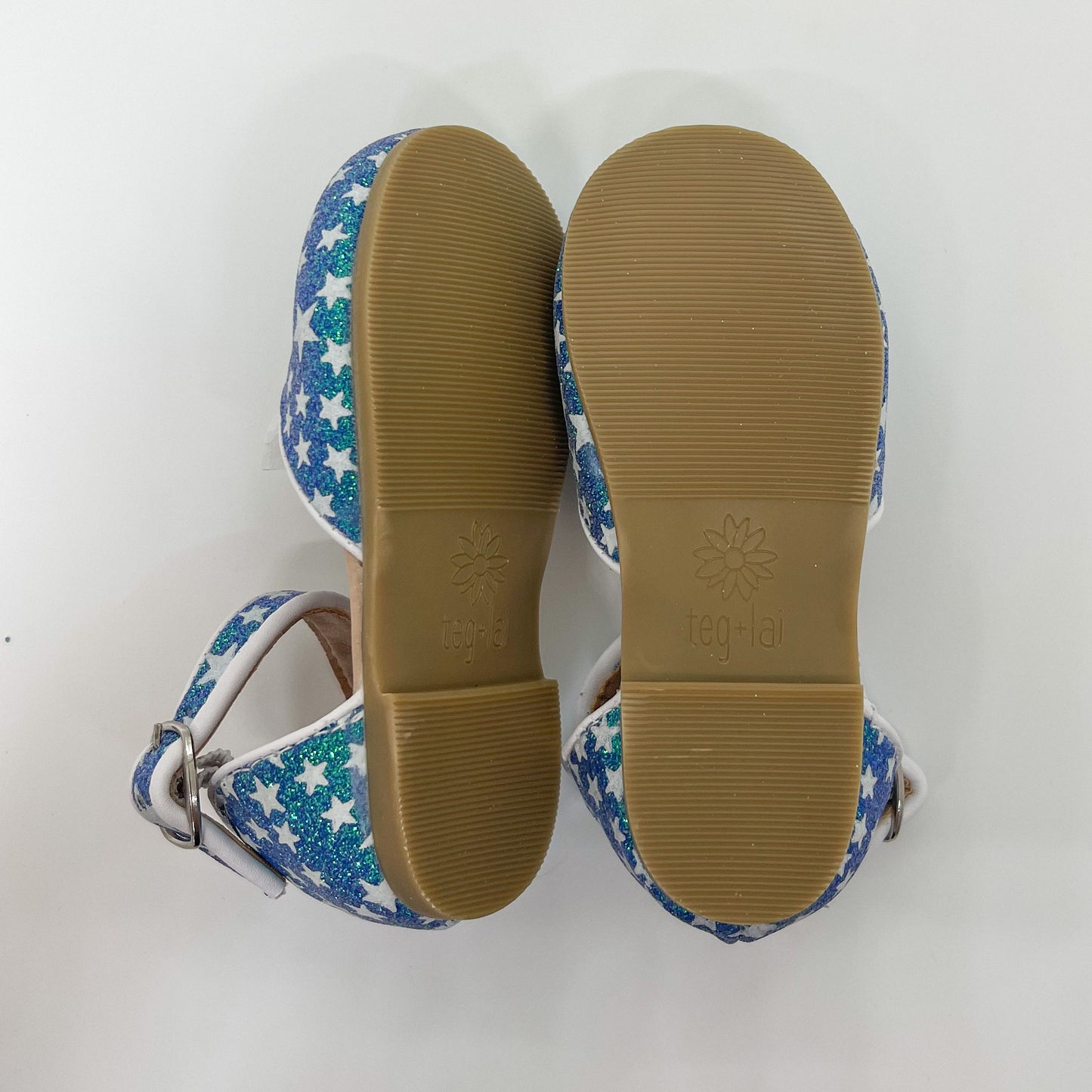 The Mallory Sandal Star Spangled Blue