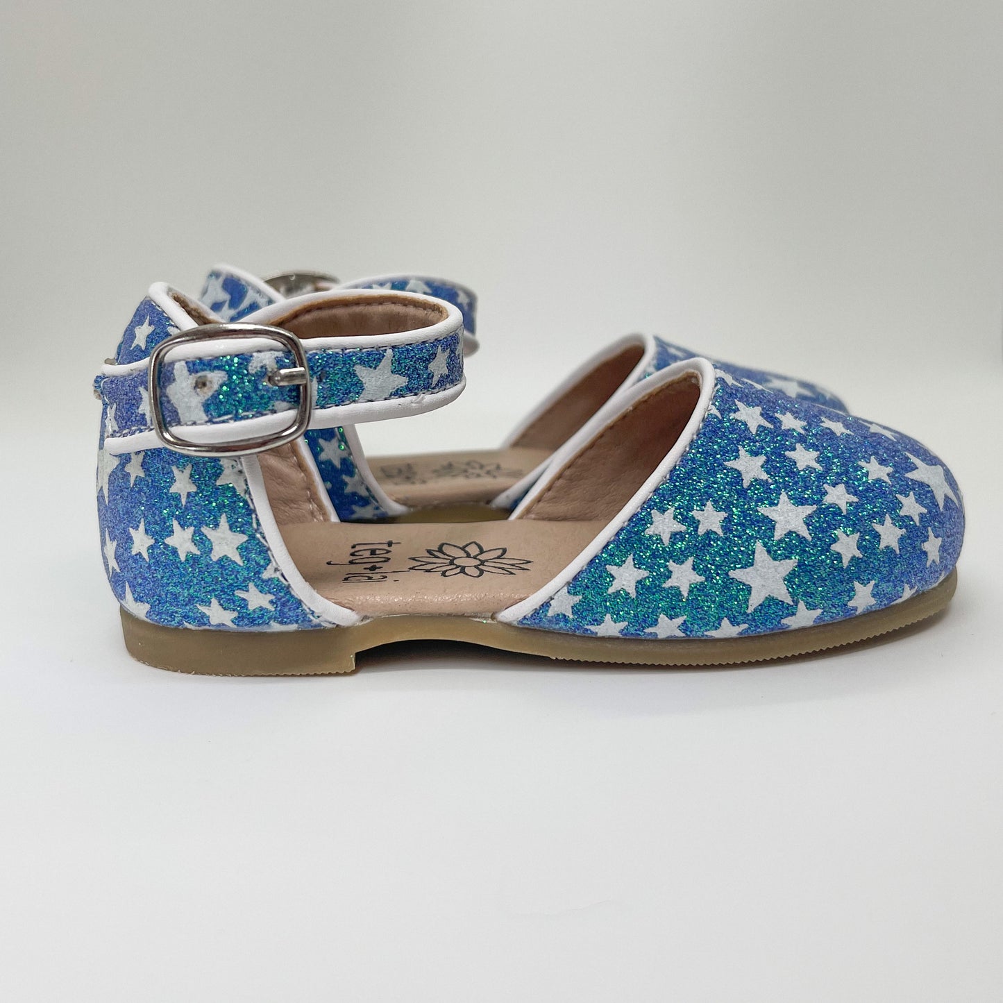 The Mallory Sandal Star Spangled Blue