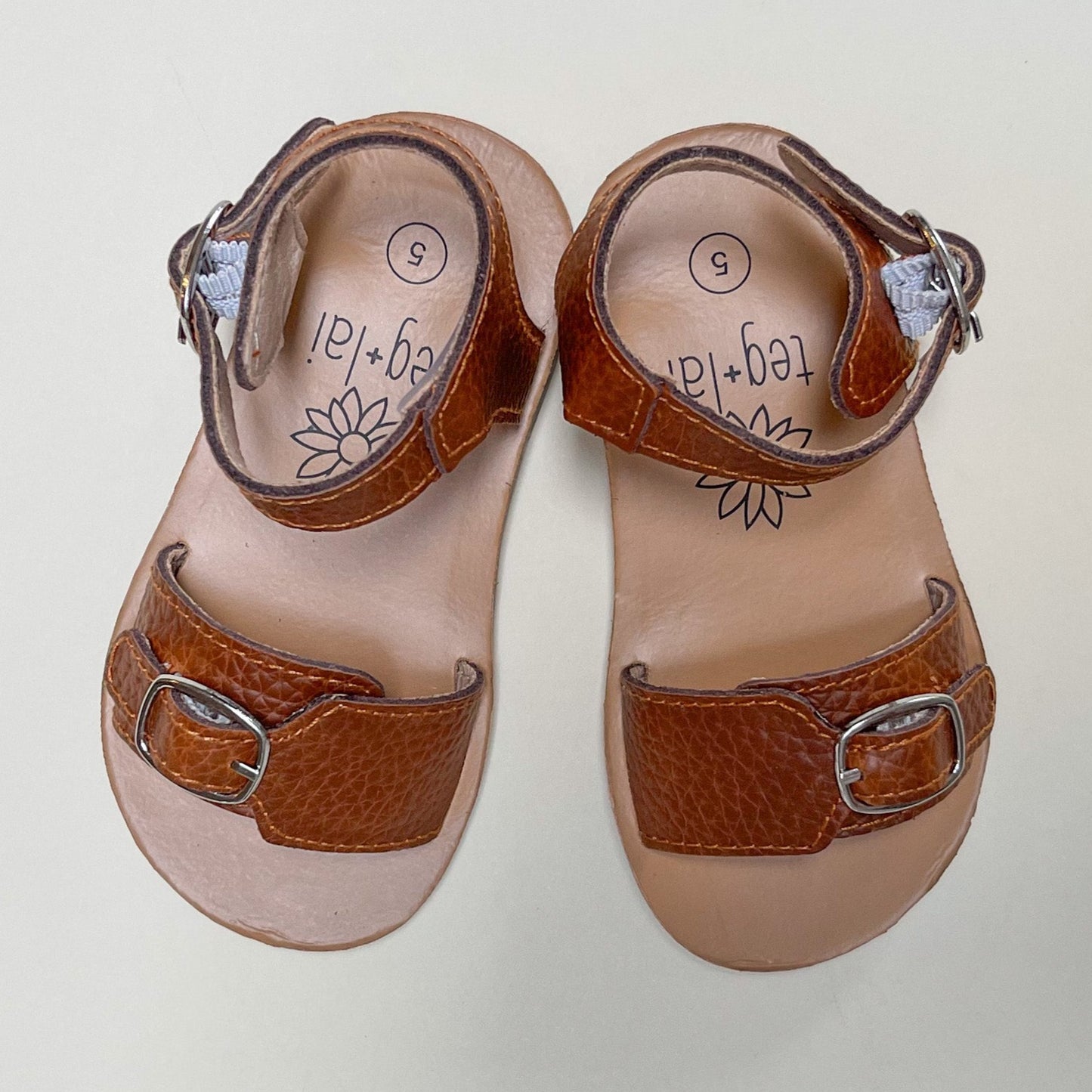 Buckled Sandal Vintage Brown