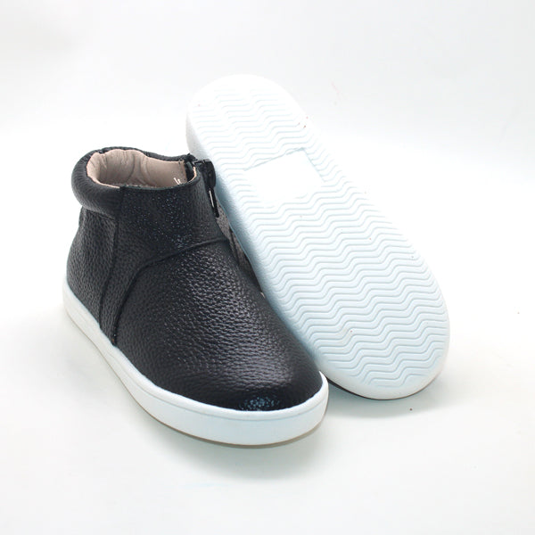 UNISEX High Top Loafers Ebony