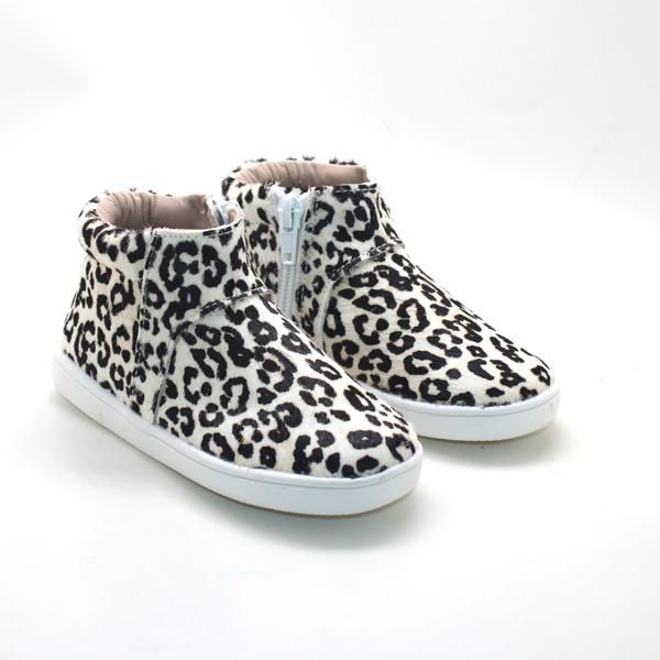 ADULT High Top Loafer Snow Leopard