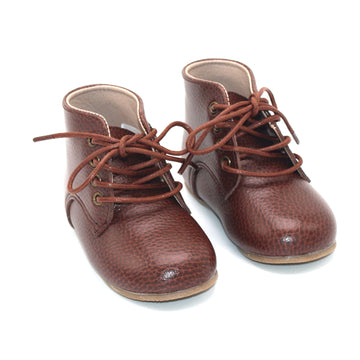 UNISEX Oxford Boot Vintage Brown