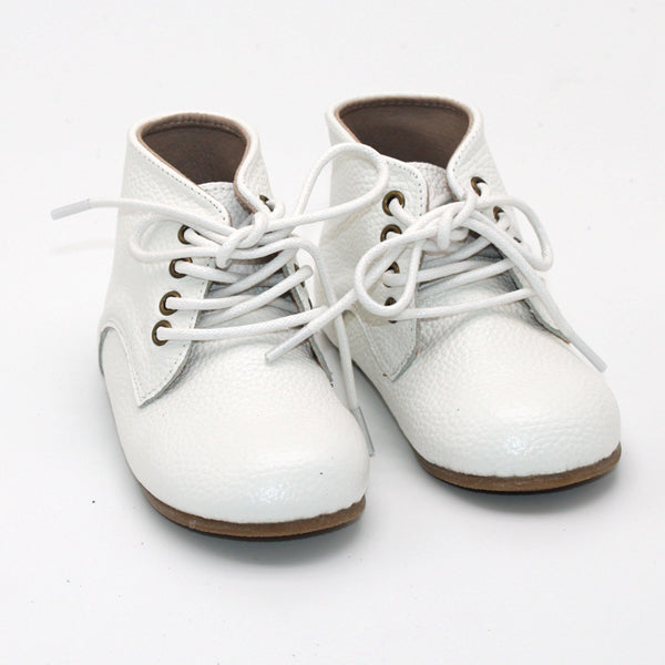 UNISEX Oxford Boot Simply White