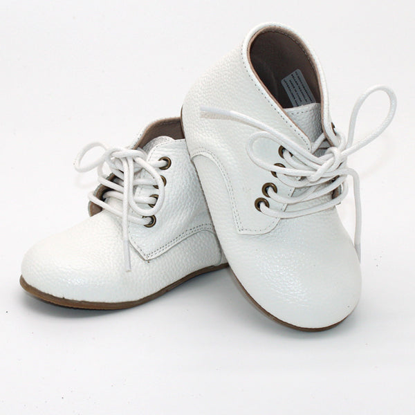 UNISEX Oxford Boot Simply White