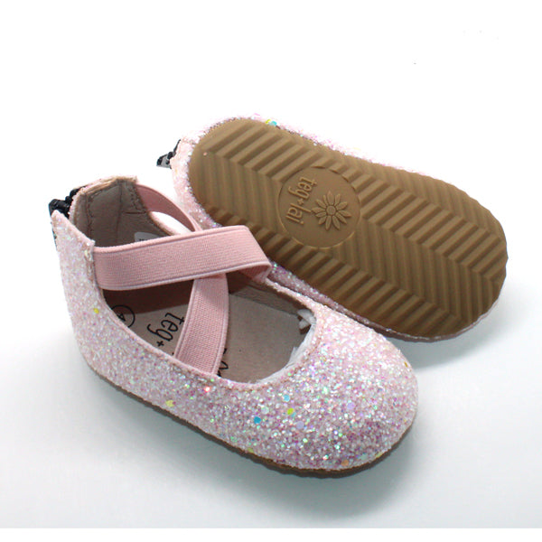 Ballet Flats Spark in the Dark Blushed Pink VEGAN