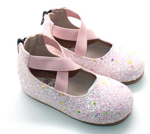 Ballet Flats Spark in the Dark Blushed Pink VEGAN
