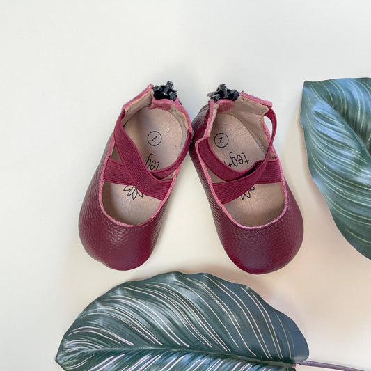 Ballet Flats Mahogany